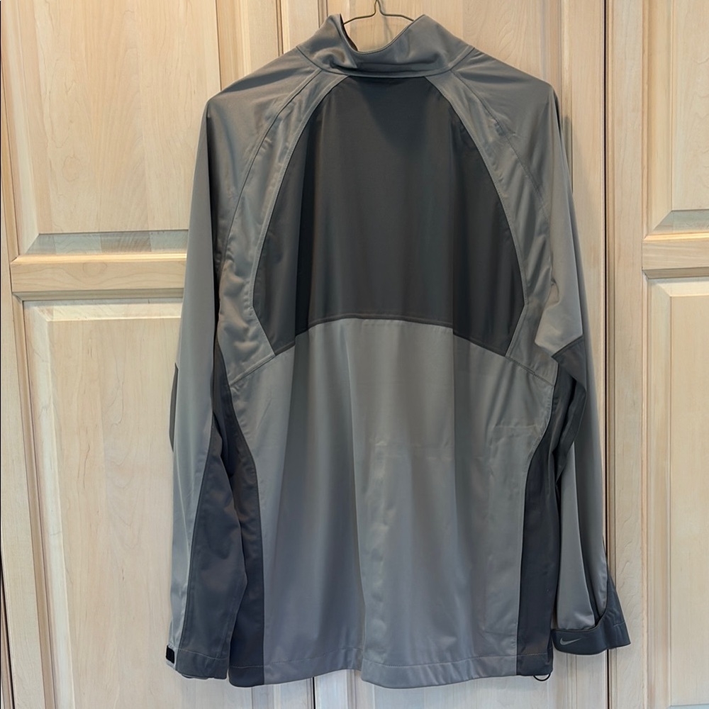 Nike Gray Performance Jacket Lightweight Athletic… - image 5